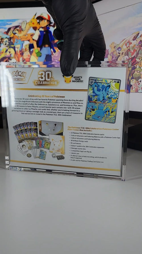 Pokémon - ETB Premium Magnetic Acrylic Case